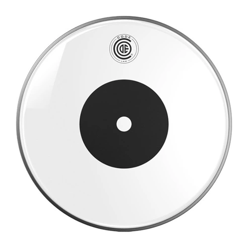 Code 10" Law Drum Head, Clear