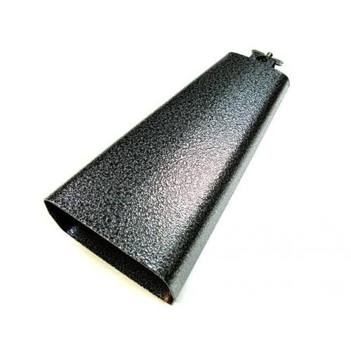 CPK 9.5 Inch Black Hammered Steel Cowbell