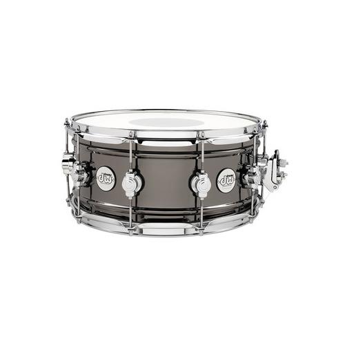 DW Design Brass 14x6.5 Inch Black Nickel Snare Drum