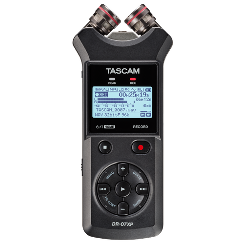 TASCAM Recorder 2 Channel 32-Bit DR-07XP