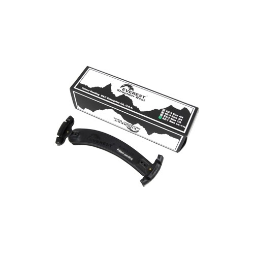 EVEREST Violin Shoulder Rest Standard Black 1/4 - 1/10