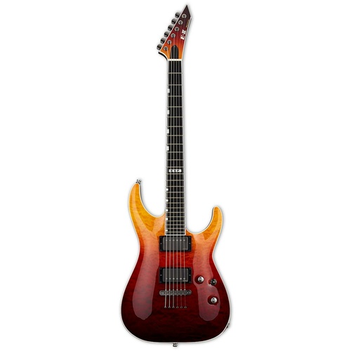 ESP E-II Horizon NT-II Tiger Eye Amber Fade Electric Guitar