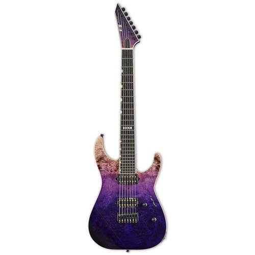 ESP E-II M-II 7 String Purple Natural Fade 7 String Electric Guitar