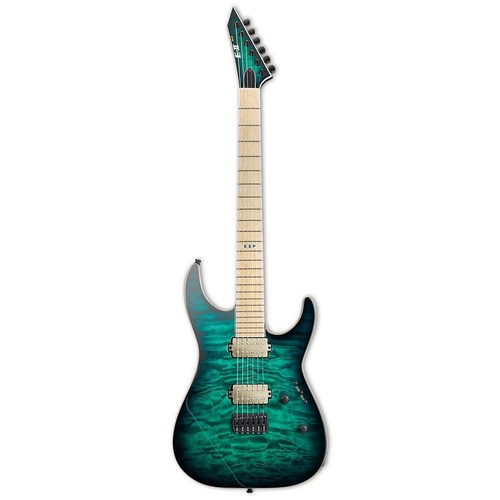 E-II M2QMDBTB Dark Turquoise Burst Electric Guitar