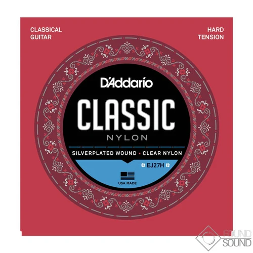 D'Addario EJ27H Hard Tension Classical Guitar Strings