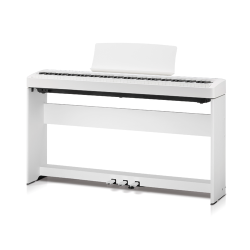 KAWAI ES120SW Portable Digital Piano Bundle Set - White