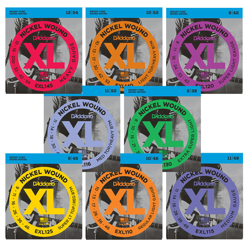 D'Addario EXL Electric String Set