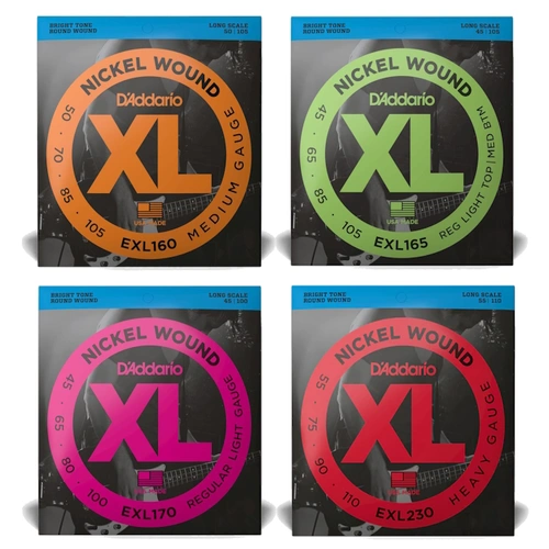 D'Addario EXL Nickel Bass Strings