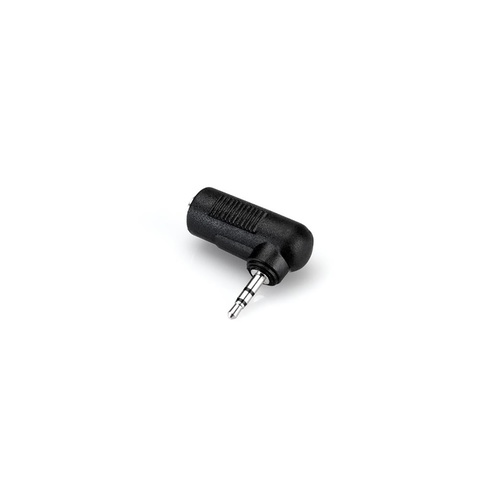 HOSA TECHNOLOGY 3.5 mm TRS to 2.5 mm TRS Right-Angle Adaptor