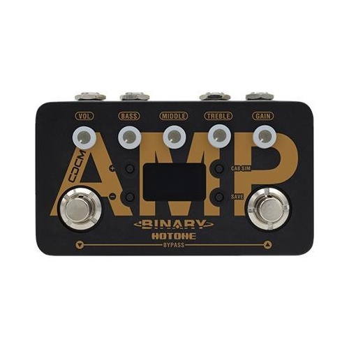 HOTONE Binary AMP Modeller Preamp Guitar Pedal