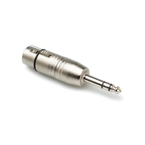 HOSA TECHNOLOGY XLR3F to 1/4 in TRS Adaptor