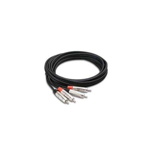HOSA TECHNOLOGY Dual REAN RCA to Same Pro Stereo Interconnect Cable (3ft)