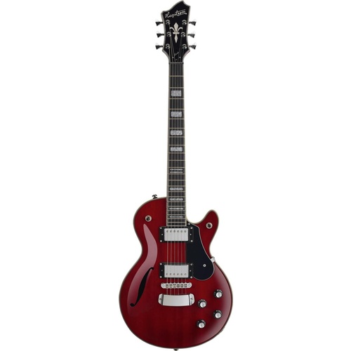 HAGSTROM Swede Semi Hollow Gloss Red Electric Guitar