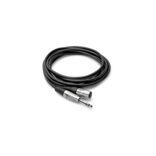 HOSA TECHNOLOGY REAN 1/4 in TRS to XLR3M Pro Balanced Interconnect Cable (3ft)