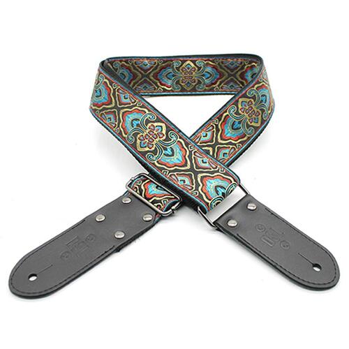 DSL Jacquard Weaving MERMAID BLUE Guitar Strap