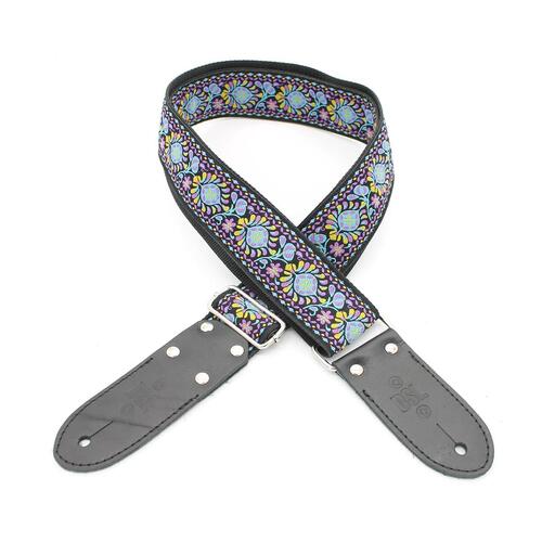 DSL Jacquard Weaving TUK PURPLE Guitar Strap