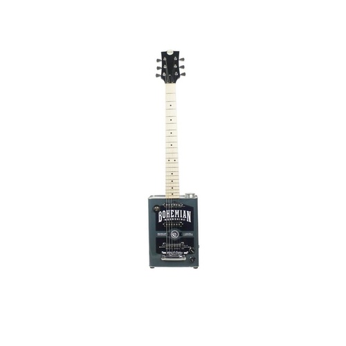 Bohemian Moonshine Oil Can Electric Guitar