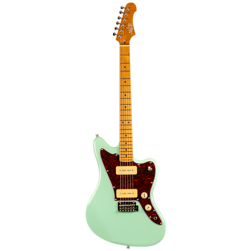 JET JJ-300 P90 Electric Guitar - Sea Foam Green