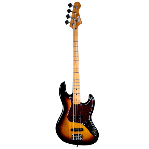 JET JJB-300 4-String Electric Bass Guitar - Sunburst
