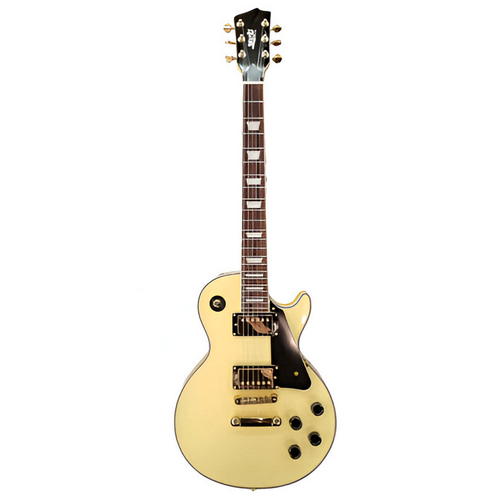 JET JL-500 Custom Electric Guitar - Vintage Yellow