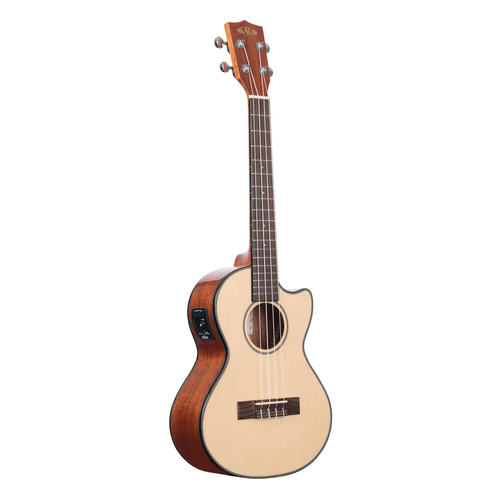 KALA KA-STGE-C Solid Spuce Top/Mahogany Tenor Ukulele w/EQ