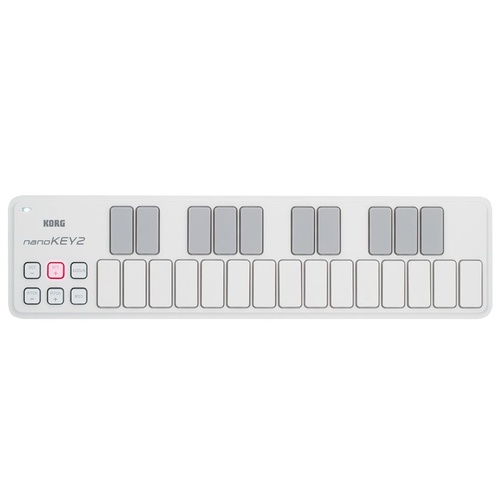 KORG nanoKEY2 White USB MIDI Controller