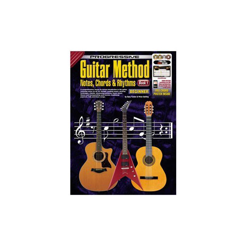 Progressive Guitar Method Notes, Chords and Rhythms Book 1