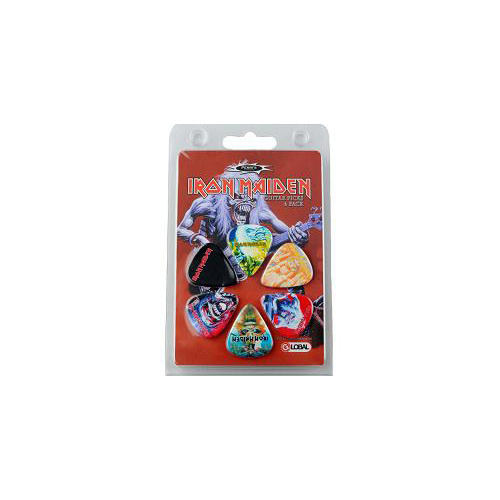 PERRIS LPINM2 6-Pack Iron Maiden Licensed Guitar Pick Packs