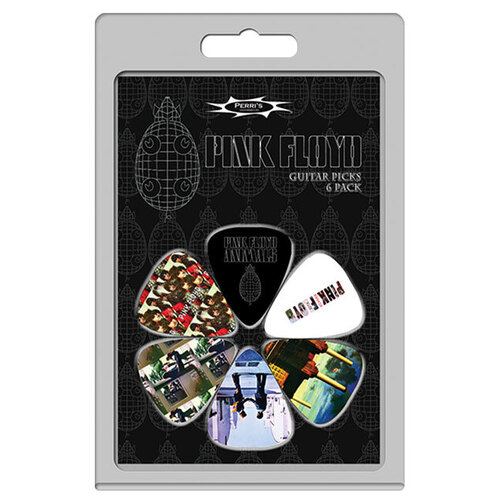 PERRIS LPPF2 6-Pack Pink Floyd Licensed Guitar Pick Packs