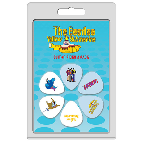 PERRIS LPTB3 6-Pack The Beatles Licensed Guitar Pick Packs