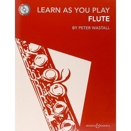Learn As You Play Flute - Peter Wastall - BK/CD