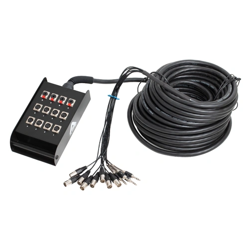 AMS 12Ch Multicore Audio Snake Stagebox 30m