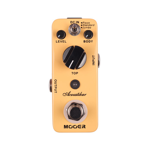 MOOER Acoustikar Acoustic Guitar Simulator Pedal
