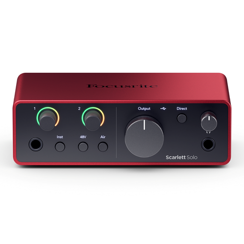 FOCUSRITE Scarlett Solo Gen 4 USB Audio Interface