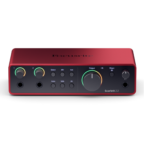 FOCUSRITE Scarlett 2i2 Gen 4 USB Audio Interface