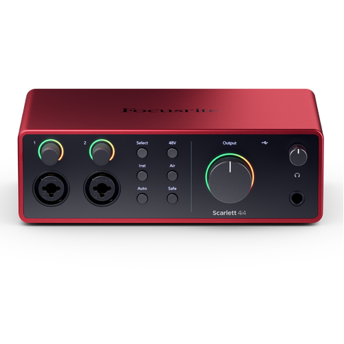 FOCUSRITE Scarlett 4i4 Gen 4 USB Audio Interface