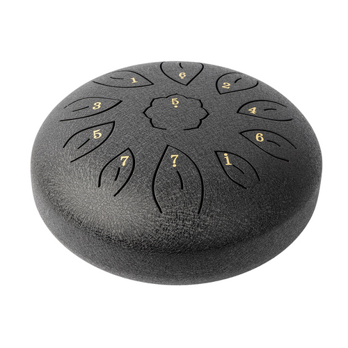 MANO PERCUSSION MPC38BK Metal Tongue Drum - Black