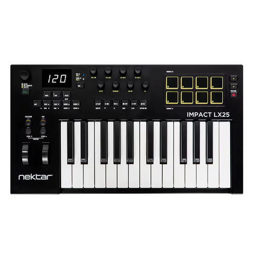 NEKTAR Impact LX25 MK3 USB MIDI Controller