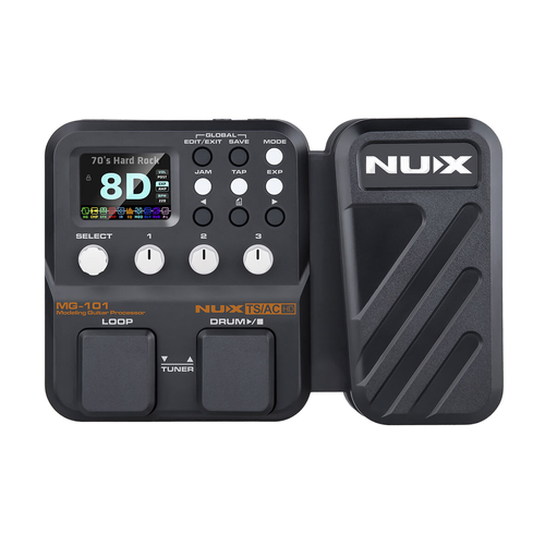 NUX MG101 Guitar Multi Effects Processor Pedal