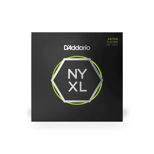 D'Addario 45/105 NYXL Light Top/Heavy Bottom 4-String Bass Strings