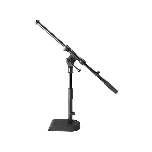 ON STAGE MS7920B Microphone Short Boom Stand w/Cast Base