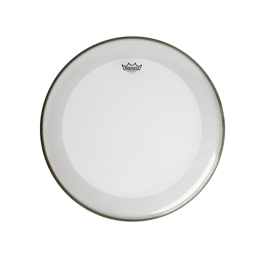 REMO Powerstroke 3 22 Inch Clear Bass Drumhead - No Stripe