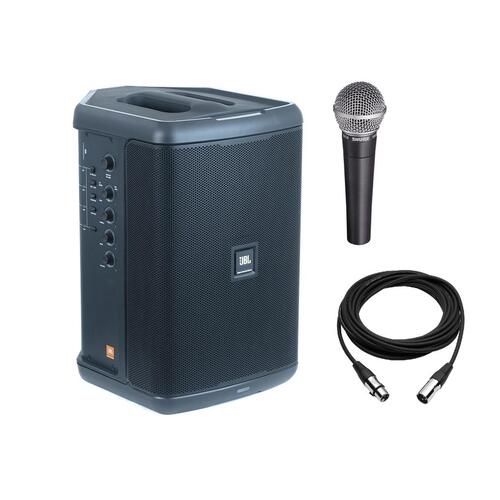 PA Hire Single Portable Battery Speaker and Microphone Pack