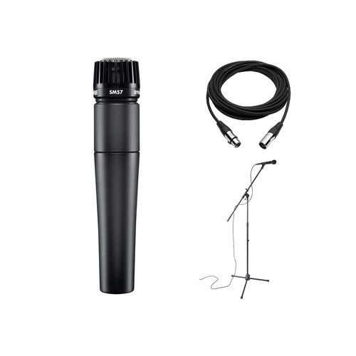 PA Hire Shure SM57 Instrument Microphone