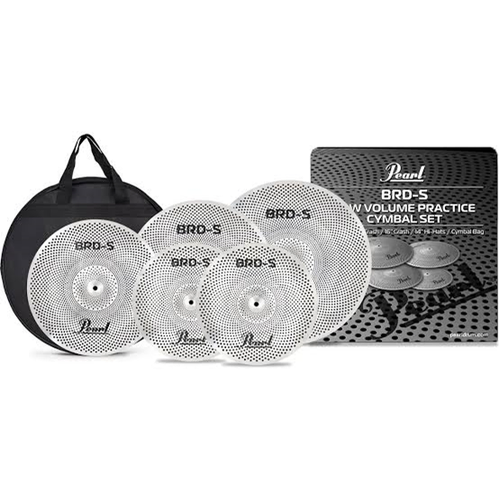 Pearl BRD-S Low Volume Practice Cymbal Set