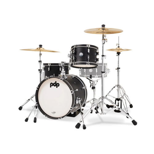 PDP Concept Classic Maple 3 Pce Ebony Stain Shell Drum Kit