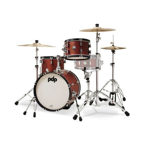 PDP Concept Classic Maple 3 Pce Shell Drum Kit Oxblood Stain