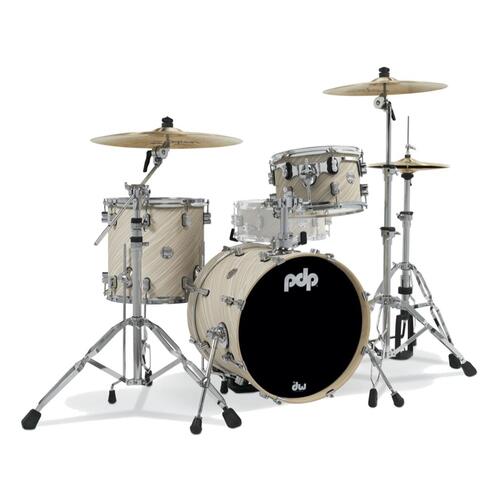 PDP Concept Maple Classic 3 Pce Bop Drum Kit Twisted Ivory
