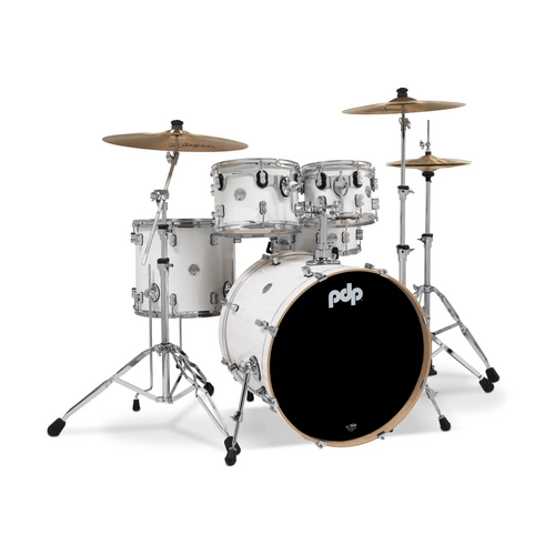 PDP Concept Maple 5 Pce Pearlescent White Drum Kit