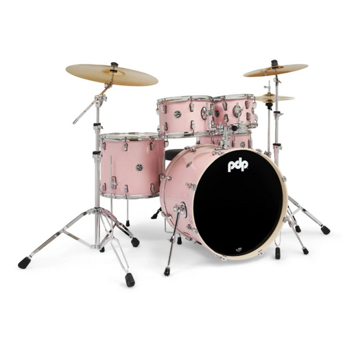 PDP Mainstage 5 Pce Pale Rose Drumkit & Paiste 101 Cymbals